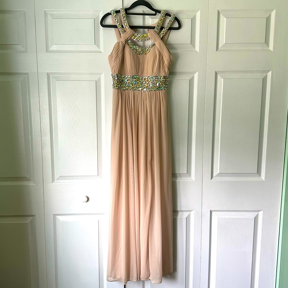Betsy Adams special occasion beaded dress size 4